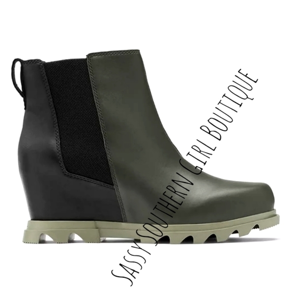 🆕⭐SOREL Joan of Arctic Chelsea Wedge III booties - Picture 4 of 13